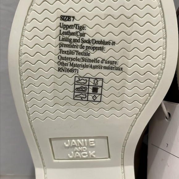 ❌SOLD❌ NWT Janie and Jack Baby Boy Brown Leather Boat Shoes - Size 7 - Picture 8 of 14